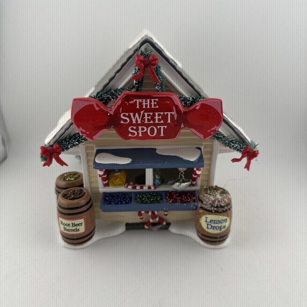 Dept 56 Snow Village The Sweet Spot Farmer's Market 4030738